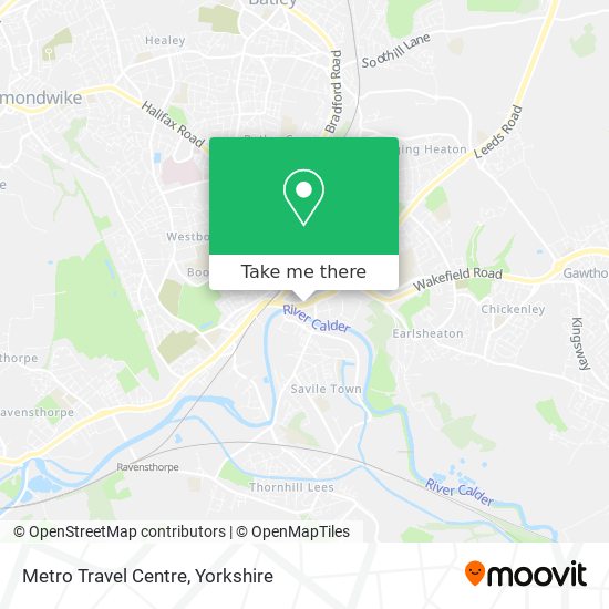 Metro Travel Centre map