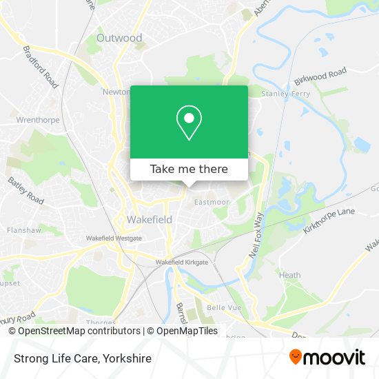 Strong Life Care map