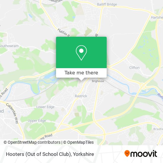 Hooters (Out of School Club) map