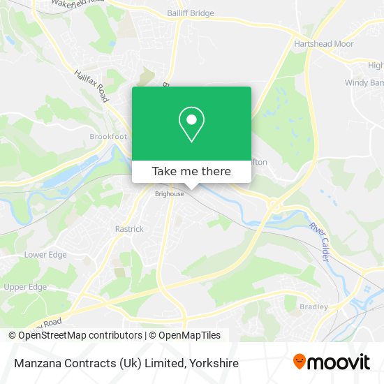 Manzana Contracts (Uk) Limited map