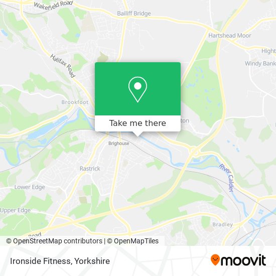 Ironside Fitness map