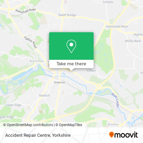 Accident Repair Centre map