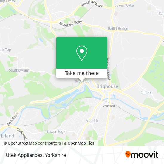 Utek Appliances map
