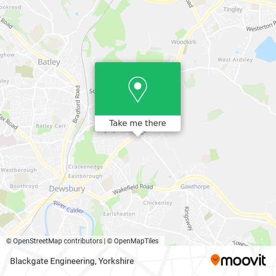 Blackgate Engineering map