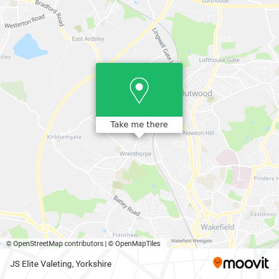 JS Elite Valeting map