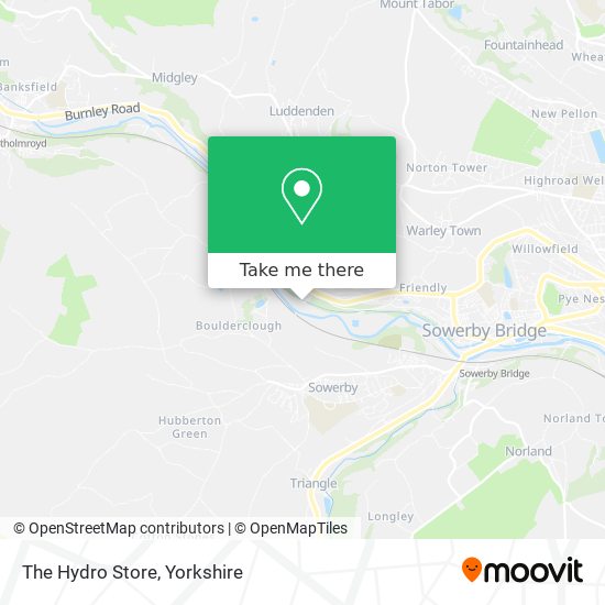 The Hydro Store map