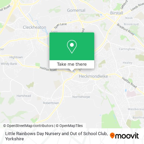 Little Rainbows Day Nursery and Out of School Club map