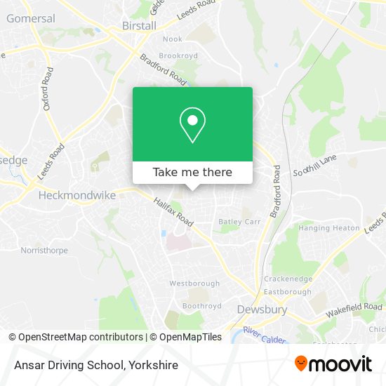 Ansar Driving School map