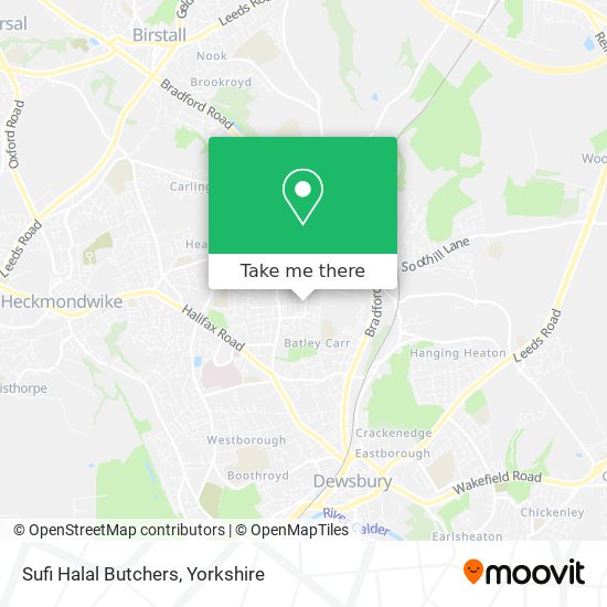 Sufi Halal Butchers map