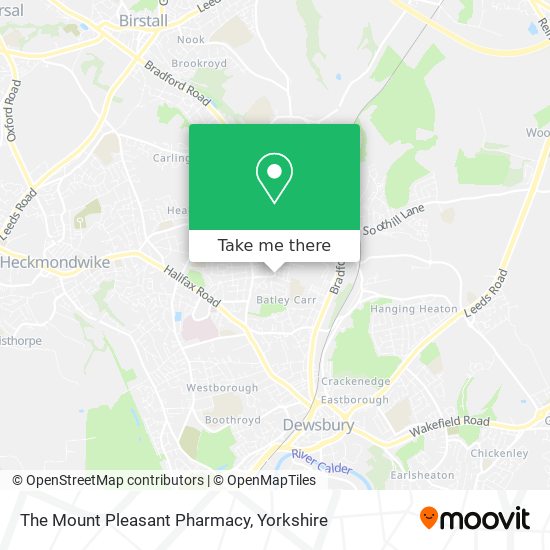 The Mount Pleasant Pharmacy map