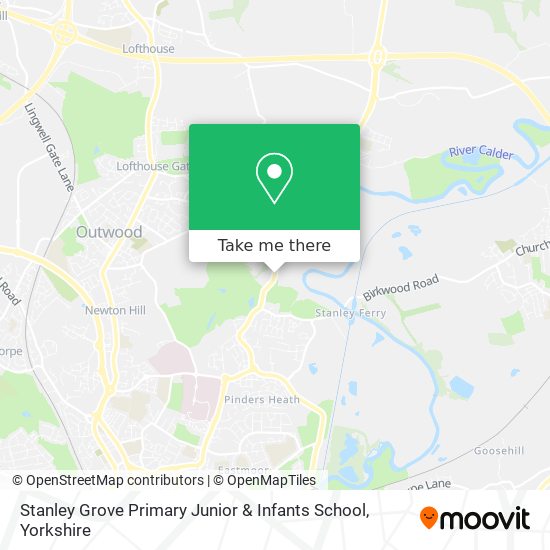 Stanley Grove Primary Junior & Infants School map