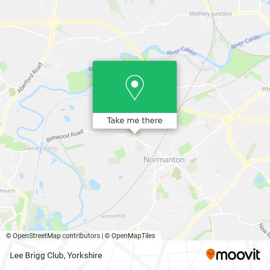 Lee Brigg Club map