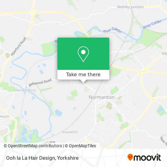 Ooh la La Hair Design map
