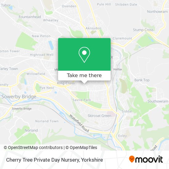 Cherry Tree Private Day Nursery map