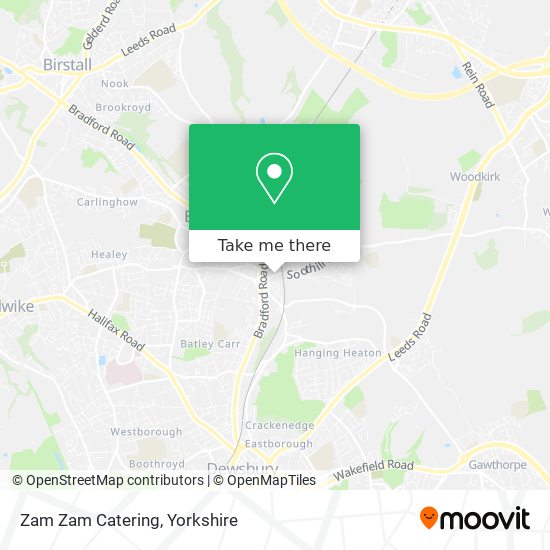 Zam Zam Catering map