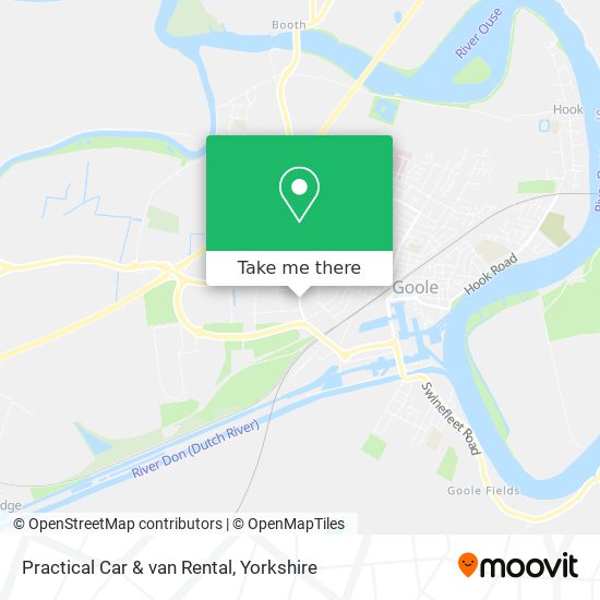 Practical Car & van Rental map