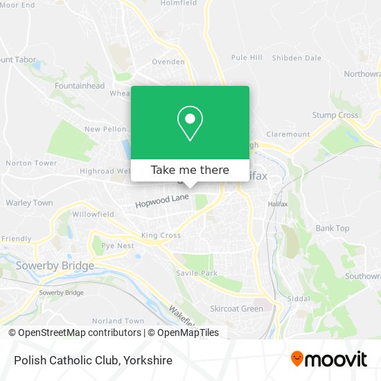 Polish Catholic Club map
