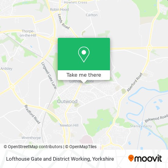 Lofthouse Gate and District Working map