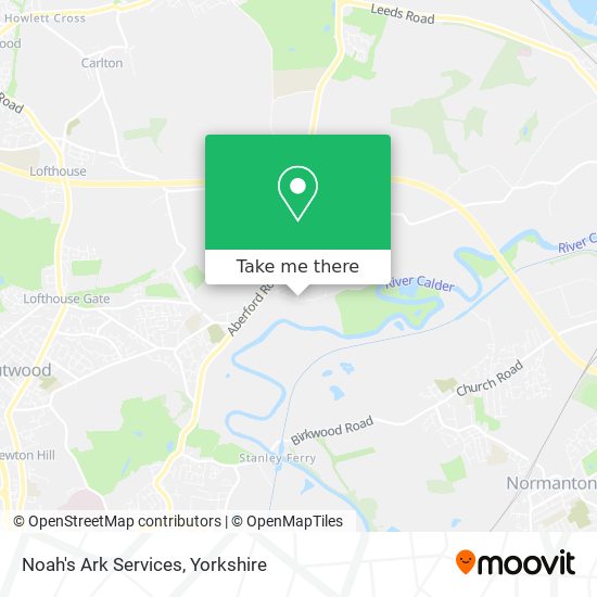 Noah's Ark Services map