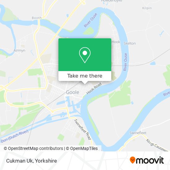 Cukman Uk map