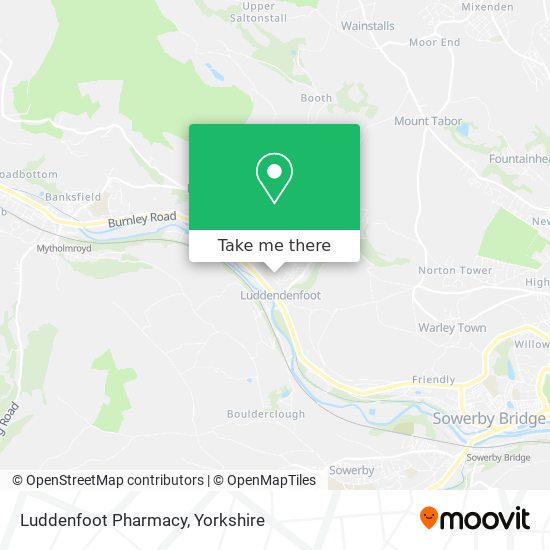 Luddenfoot Pharmacy map