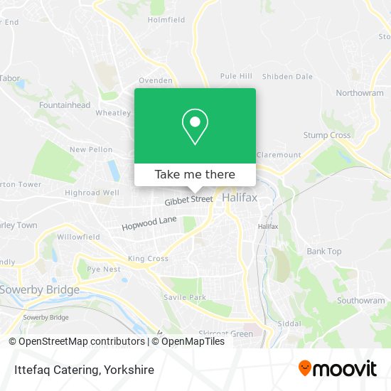 Ittefaq Catering map