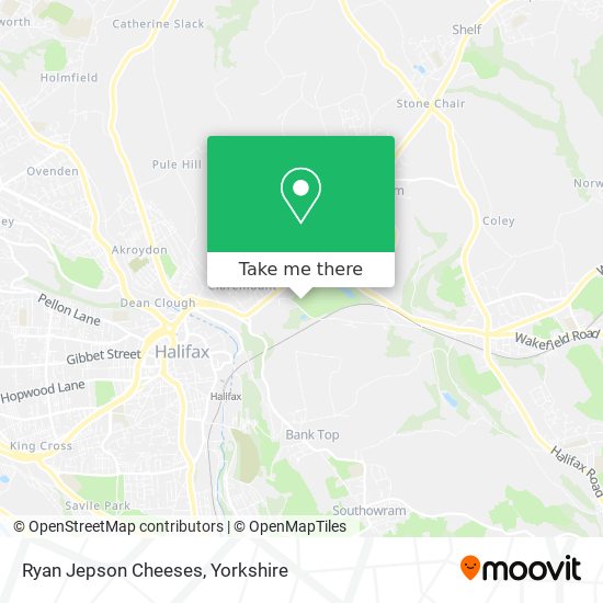 Ryan Jepson Cheeses map