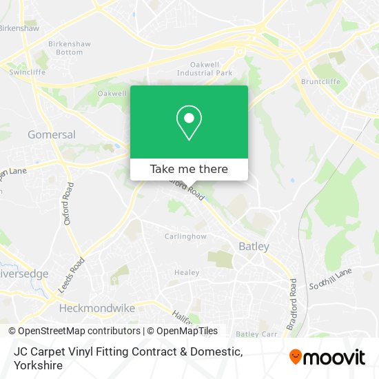 JC Carpet Vinyl Fitting Contract & Domestic map
