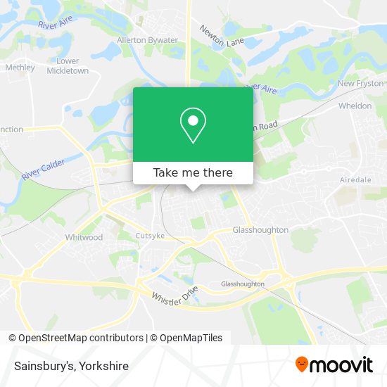 Sainsbury's map