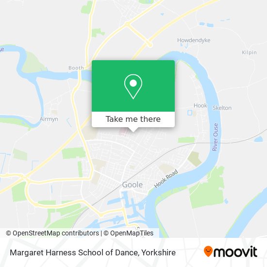 Margaret Harness School of Dance map
