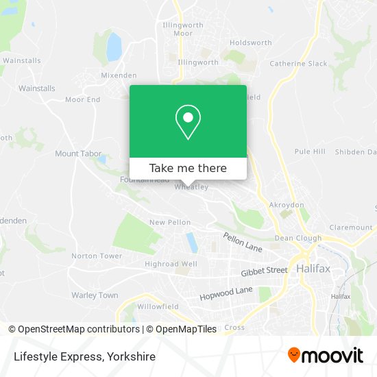 Lifestyle Express map