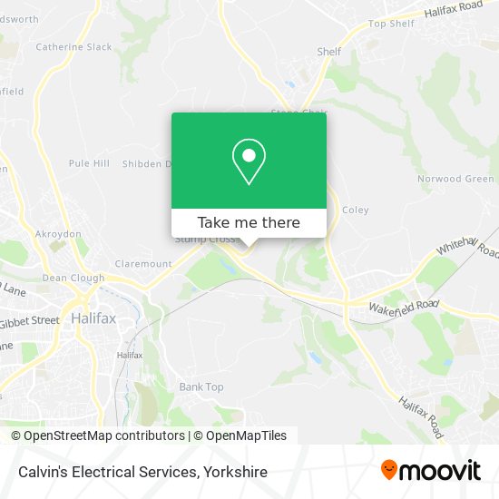 Calvin's Electrical Services map