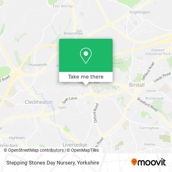 Stepping Stones Day Nursery map