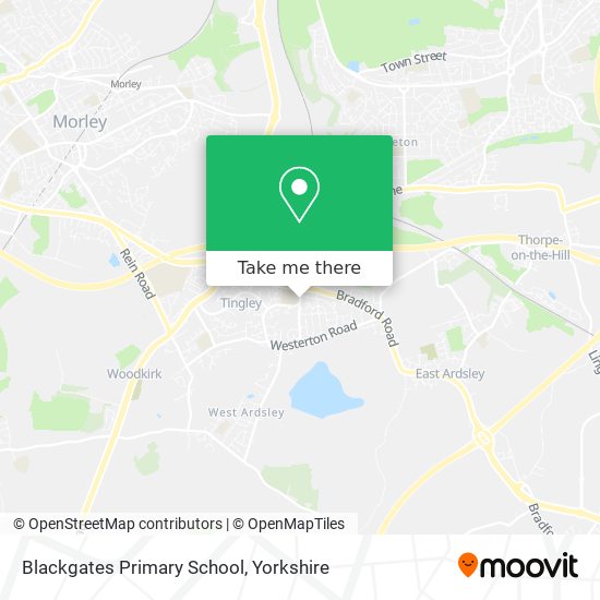 Blackgates Primary School map