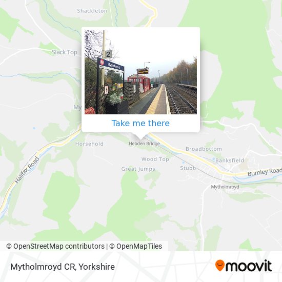 Mytholmroyd CR map