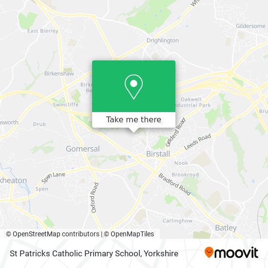 St Patricks Catholic Primary School map