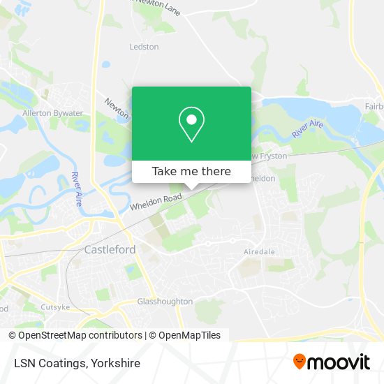 LSN Coatings map
