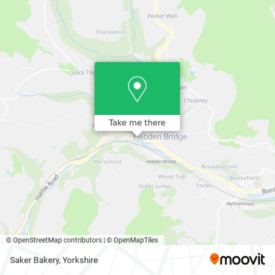 Saker Bakery map