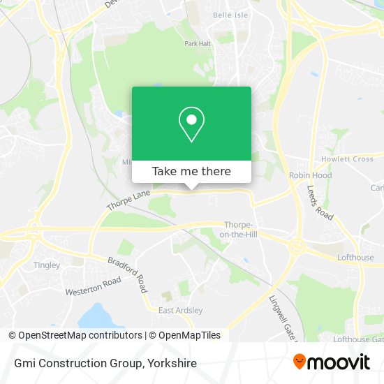 Gmi Construction Group map