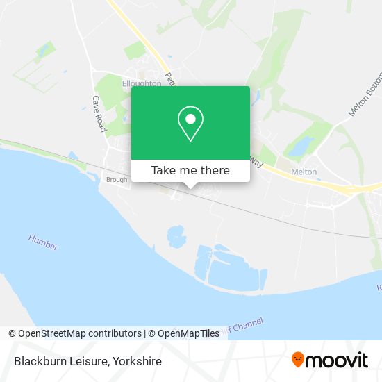 Blackburn Leisure map