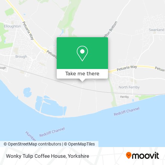 Wonky Tulip Coffee House map