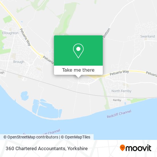360 Chartered Accountants map