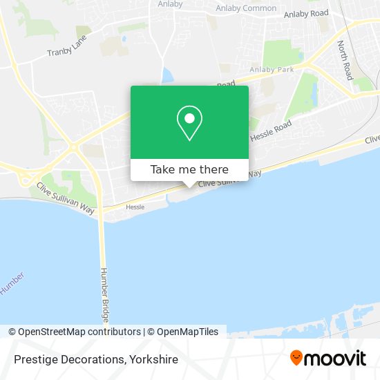 Prestige Decorations map