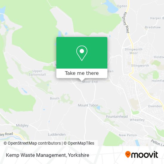 Kemp Waste Management map