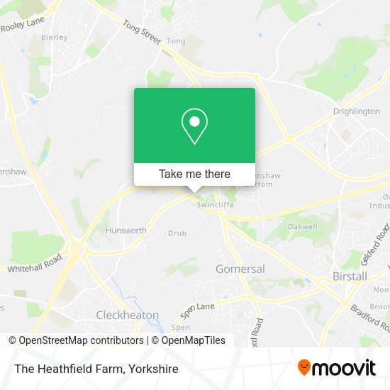 The Heathfield Farm map