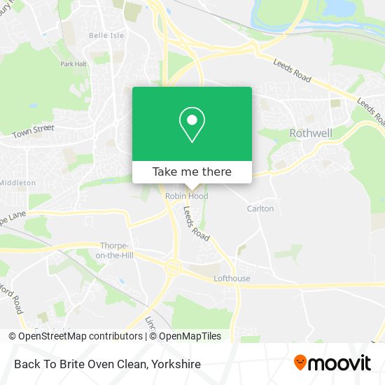 Back To Brite Oven Clean map