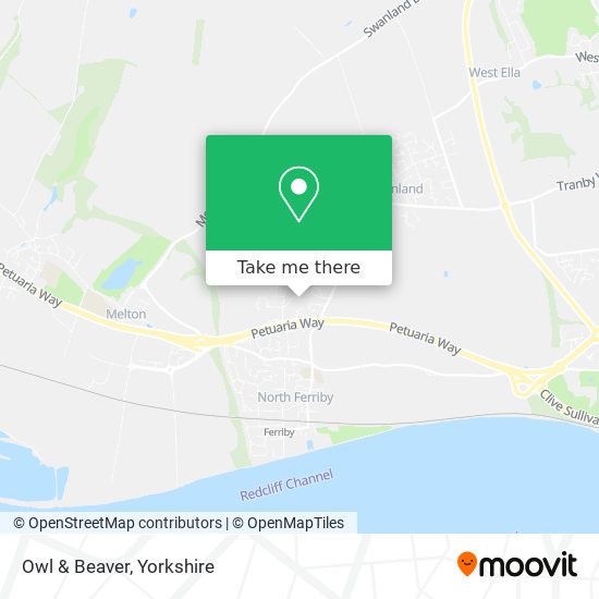 Owl & Beaver map