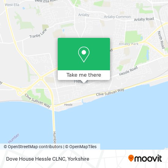 Dove House Hessle CLNC map
