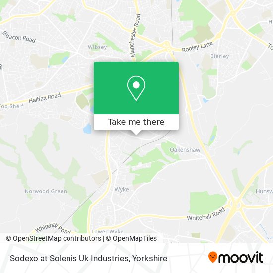 Sodexo at Solenis Uk Industries map