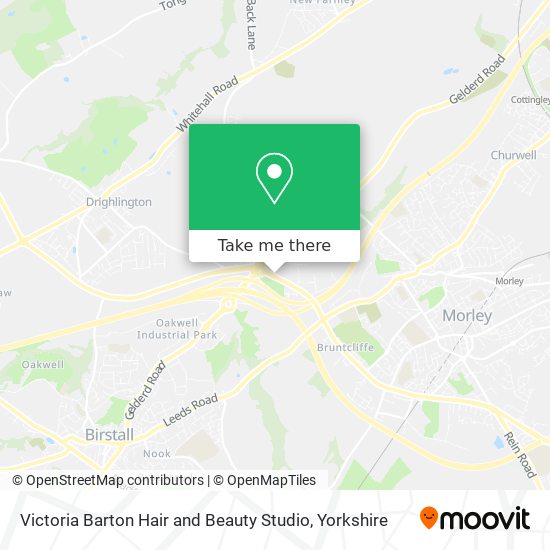 Victoria Barton Hair and Beauty Studio map